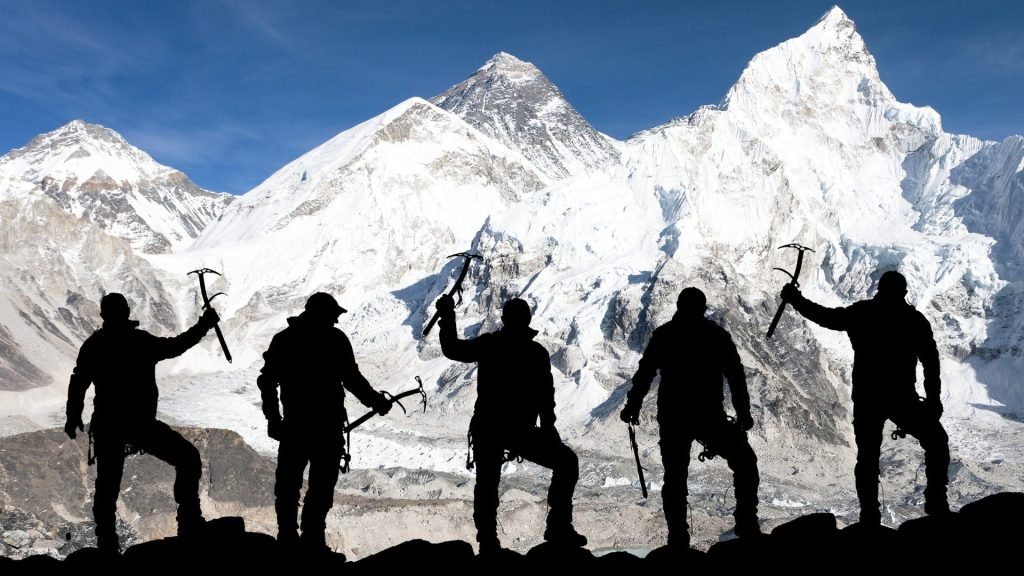 Nepal peak climbing